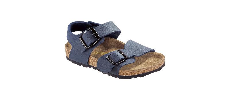 New York Birkenstock Birkibuc Narrow Detske Námornícka Modrá | SK 440GSO